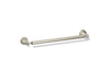 KOHLER K-13108 Pinstripe 18" towel bar, vibrant brushed nickel