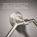 KOHLER K-13112 Pinstripe Towel ring, vibrant brushed nickel - view 5