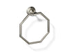 KOHLER K-13112 Pinstripe Towel ring, vibrant polished nickel