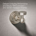 KOHLER K-13113 Pinstripe Robe hook, vibrant brushed nickel - view 4