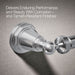 KOHLER K-13114 Pinstripe Toilet paper holder, polished chrome - view 5