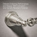 KOHLER K-13114 Pinstripe Toilet paper holder, vibrant polished nickel - view 5
