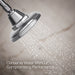 KOHLER K-13137 Pinstripe Single-function Showerhead, 2.5 GPM, polished chrome - view 4