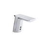 KOHLER K-13468 Geometric Touchless single-hole lavatory faucet with Insight sensor technology and temperature mixer,...