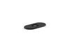 KOHLER K-13478-A 4" escutcheon plate for Insight and Kinesis faucet, matte black