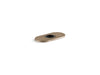 KOHLER K-13478-A 4" escutcheon plate for Insight and Kinesis faucet, vibrant brushed bronze