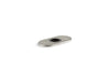 KOHLER K-13478-A 4" escutcheon plate for Insight and Kinesis faucet, vibrant brushed nickel