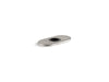 KOHLER K-13478-A 4" escutcheon plate for Insight and Kinesis faucet, vibrant stainless