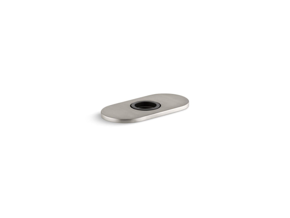 KOHLER K-13478-A 4" escutcheon plate for Insight and Kinesis faucet, vibrant stainless