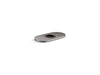 KOHLER K-13478-A 4" escutcheon plate for Insight and Kinesis faucet, vibrant titanium