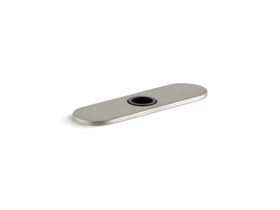 KOHLER K-13479-A 8" escutcheon plate for Insight and Kinesis faucet, vibrant stainless