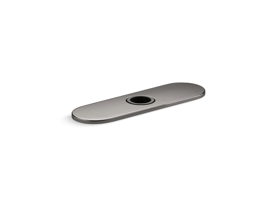 KOHLER K-13479-A 8" escutcheon plate for Insight and Kinesis faucet, vibrant titanium