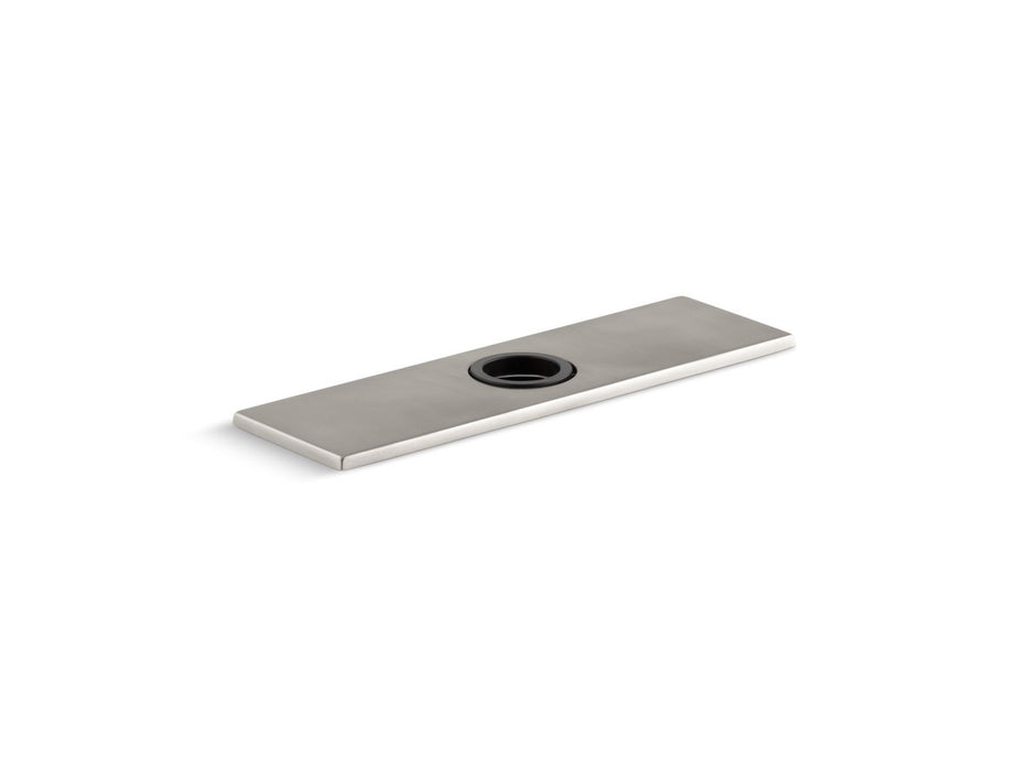 KOHLER K-13479-B 8" escutcheon plate for Insight and Kinesis faucet, vibrant stainless