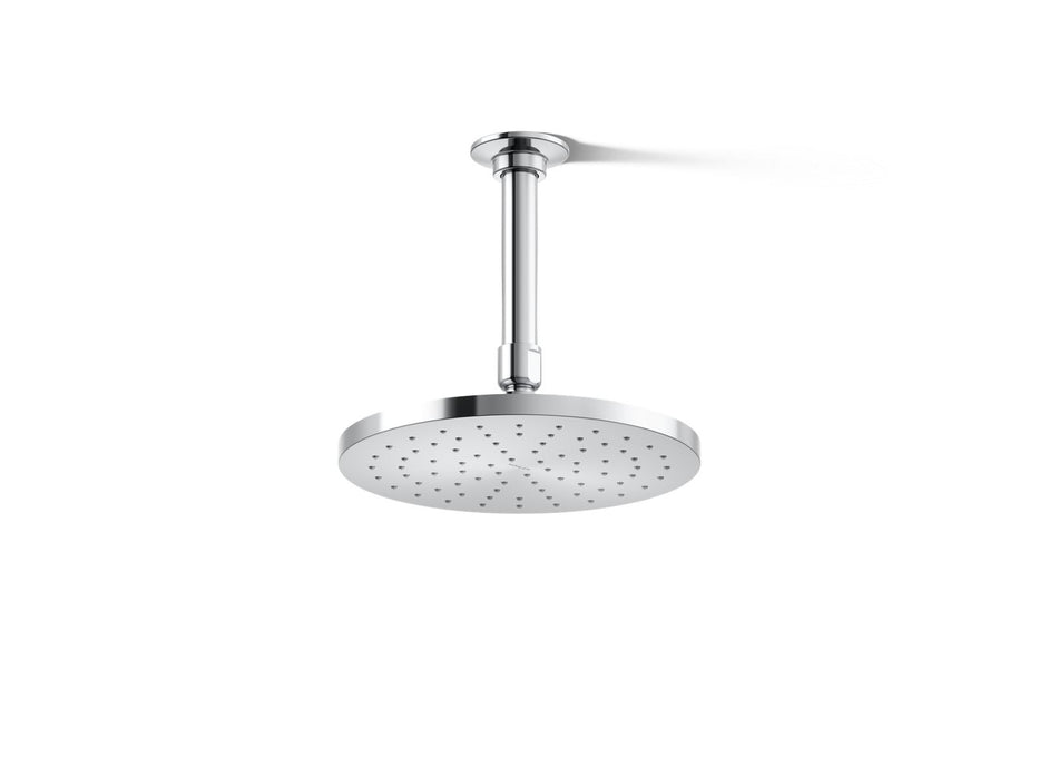 KOHLER K-13688 Contemporary Round 8" Single-function Rainhead, 2.5 GPM