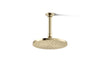 KOHLER K-13688 Contemporary Round 8" Single-function Rainhead, 2.5 GPM, vibrant french gold