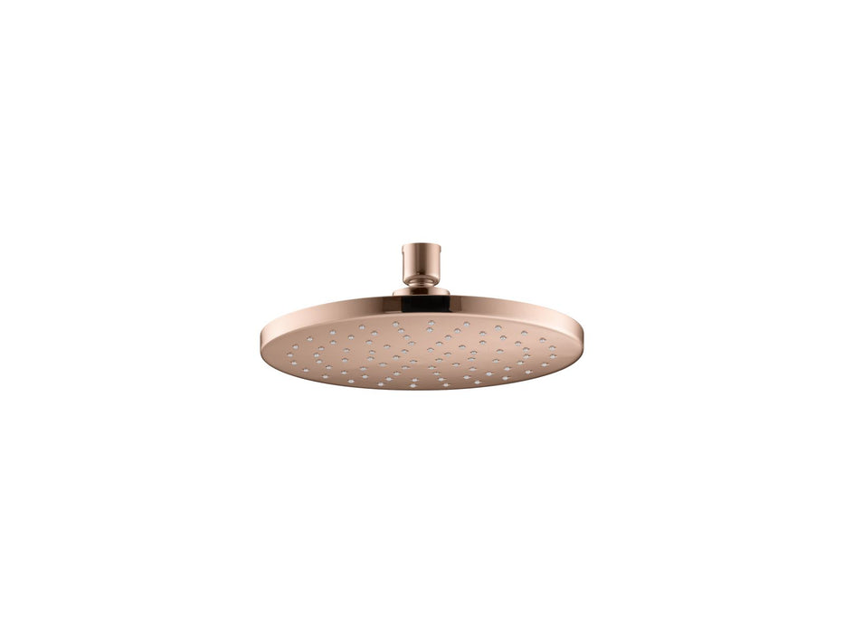 KOHLER K-13688 Contemporary Round 8" Single-function Rainhead, 2.5 GPM