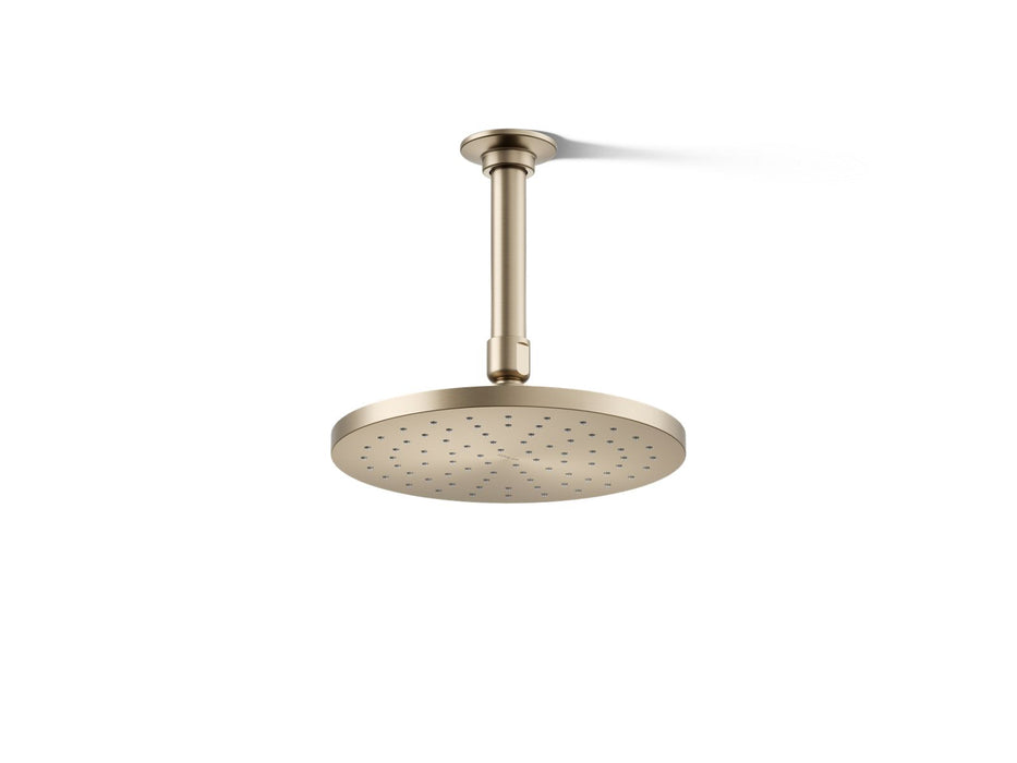 KOHLER K-13688-G Contemporary round 8" single-function rainhead, 1.75 gpm