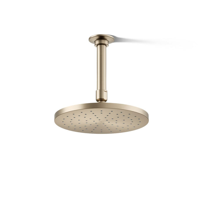KOHLER K-13688-G Contemporary round 8" single-function rainhead, 1.75 gpm