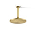 KOHLER K-13688-G Contemporary round 8" single-function rainhead, 1.75 gpm, vibrant brushed moderne brass - view 5