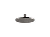 KOHLER K-13688-G Contemporary round 8" single-function rainhead, 1.75 gpm, vibrant titanium