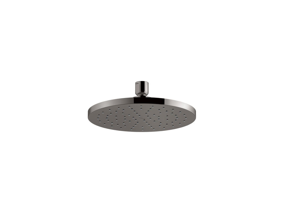 KOHLER K-13688-G Contemporary round 8" single-function rainhead, 1.75 gpm, vibrant titanium