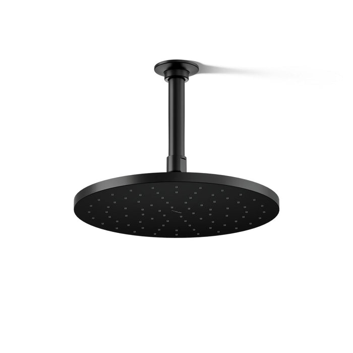KOHLER K-13689 Contemporary Round 10" Single-function Rainhead, 2.5 GPM