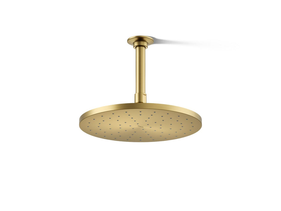 KOHLER K-13689 Contemporary Round 10" Single-function Rainhead, 2.5 GPM