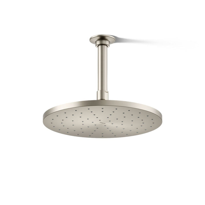 KOHLER K-13689 Contemporary Round 10" Single-function Rainhead, 2.5 GPM