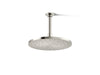 KOHLER K-13689 Contemporary Round 10" single-function rainhead, 2.5 gpm, vibrant polished nickel