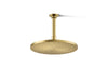KOHLER K-13689-G Contemporary Round 10" single-function rainhead, 1.75 gpm, vibrant brushed moderne brass