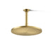 KOHLER K-13689-G Contemporary Round 10" single-function rainhead, 1.75 gpm, vibrant brushed moderne brass - view 4