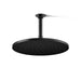 KOHLER K-13690 Contemporary Round 12" Single-function Rainhead, 2.5 GPM, matte black - view 3