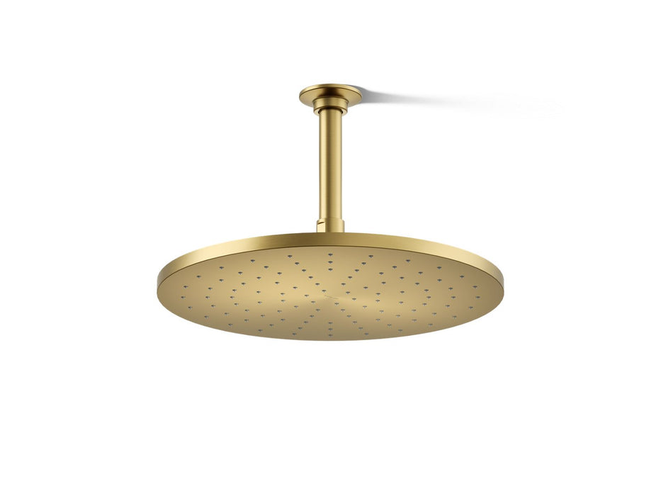 KOHLER K-13690 Contemporary Round 12" Single-function Rainhead, 2.5 GPM