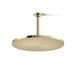 KOHLER K-13690 Contemporary Round 12" Single-function Rainhead, 2.5 GPM, vibrant french gold