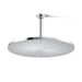 KOHLER K-13691 Contemporary Round 14” Single-function Rainhead, 2.5 GPM, Polished Chrome - 3/4 view of product