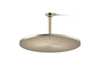 KOHLER K-13691 Contemporary Round 14” Single-function Rainhead, 2.5 GPM, Vibrant Brushed Bronze - 3/4 view of product