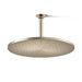 KOHLER K-13691 Contemporary Round 14” Single-function Rainhead, 2.5 GPM, Vibrant Brushed Bronze - 3/4 view of product