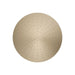 KOHLER K-13691 Contemporary Round 14” Single-function Rainhead, 2.5 GPM, Vibrant Brushed Bronze - front view of product