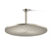 KOHLER K-13691 Contemporary Round 14” Single-function Rainhead, 2.5 GPM, Vibrant Brushed Nickel - 3/4 view of product