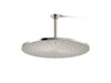 KOHLER K-13691 Contemporary Round 14” Single-function Rainhead, 2.5 GPM, Vibrant Polished Nickel - 3/4 view of product