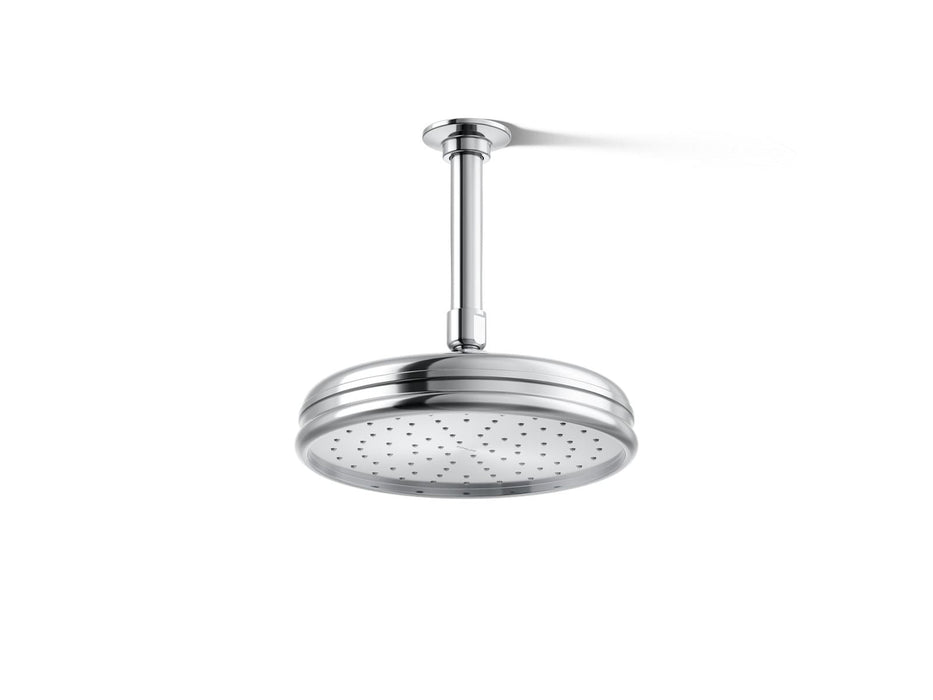 KOHLER K-13692 8" Single-function Rainhead, 2.5 GPM, polished chrome