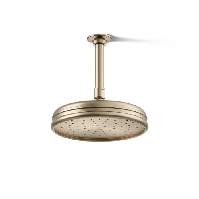 KOHLER K-13692 8" Single-function Rainhead, 2.5 GPM