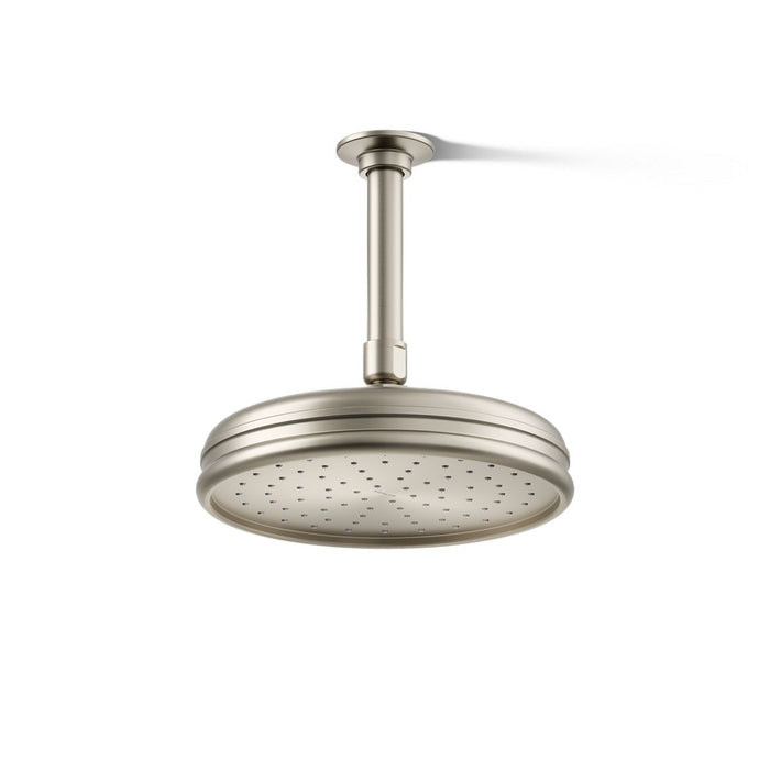 KOHLER K-13692 8" Single-function Rainhead, 2.5 GPM