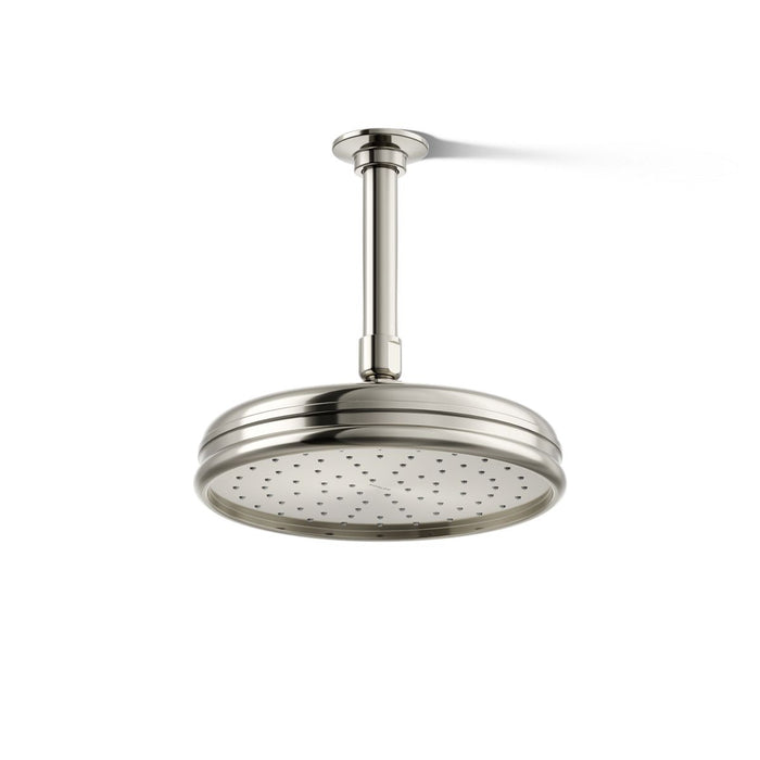 KOHLER K-13692 8" Single-function Rainhead, 2.5 GPM, vibrant polished nickel - view 3