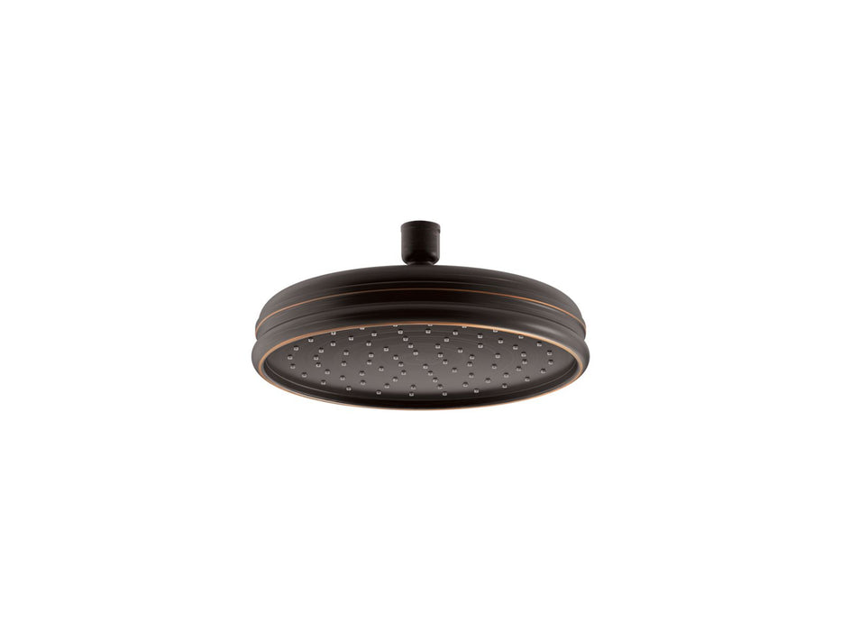 KOHLER K-13692-G 8" 1.75 gpm rainhead with Katalyst air-induction technology, oil rubbed bronze