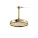 KOHLER K-13692-G 8" 1.75 gpm rainhead with Katalyst air-induction technology, vibrant french gold - view 4
