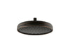 KOHLER K-13693 Traditional 10" Single-function Rainhead, 2.5 GPM, oil rubbed bronze
