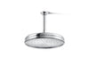KOHLER K-13693 Traditional 10" Single-function Rainhead, 2.5 GPM, polished chrome
