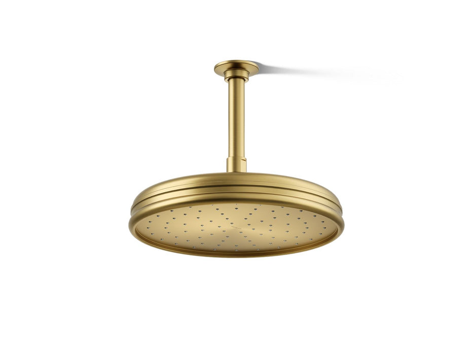 KOHLER K-13693 Traditional 10" Single-function Rainhead, 2.5 GPM
