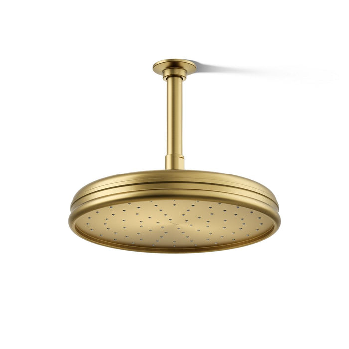 KOHLER K-13693 Traditional 10" Single-function Rainhead, 2.5 GPM